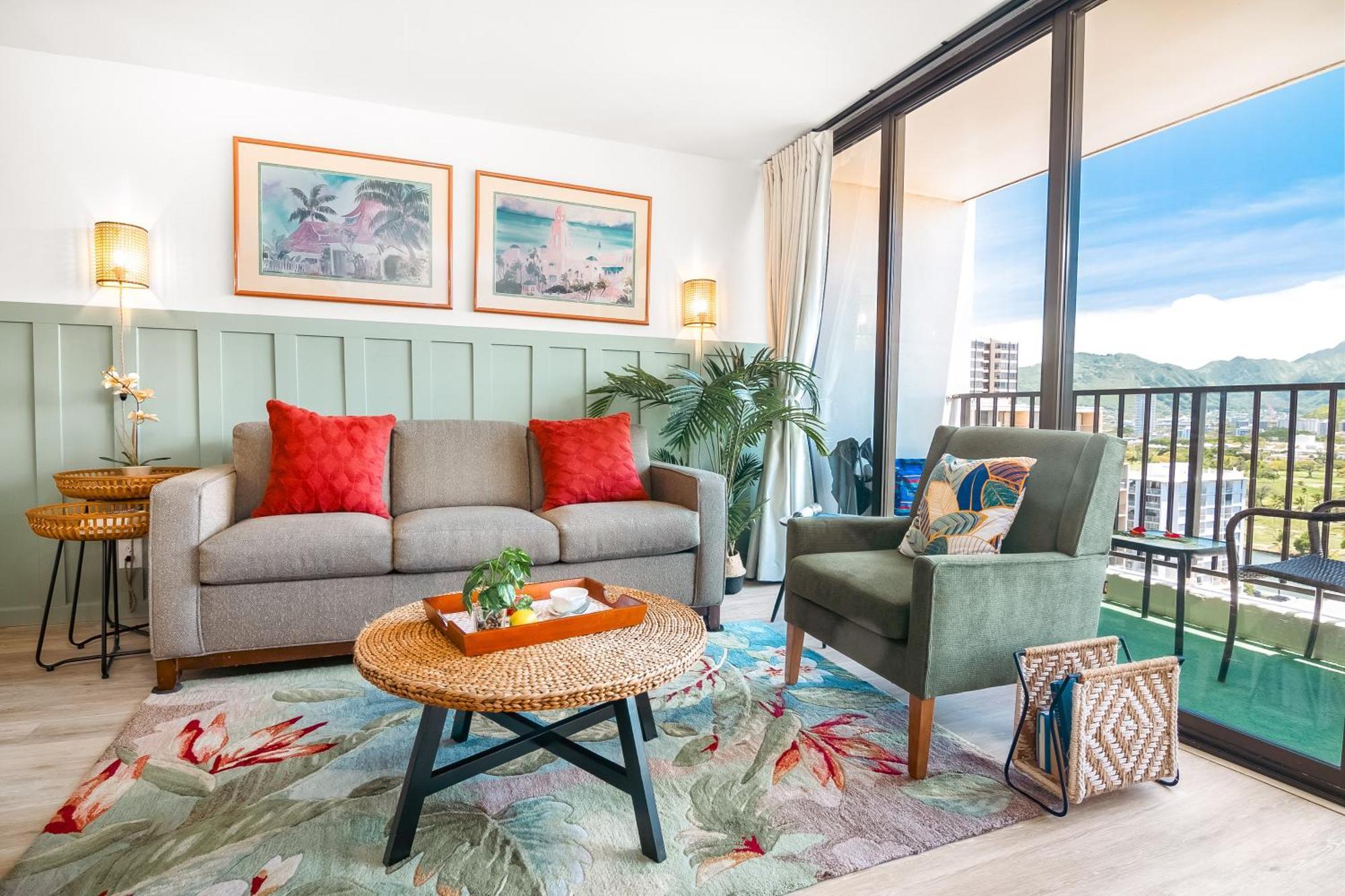Mountain View Condo W/ King-Size Bed, Free Parking 檀香山 外观 照片