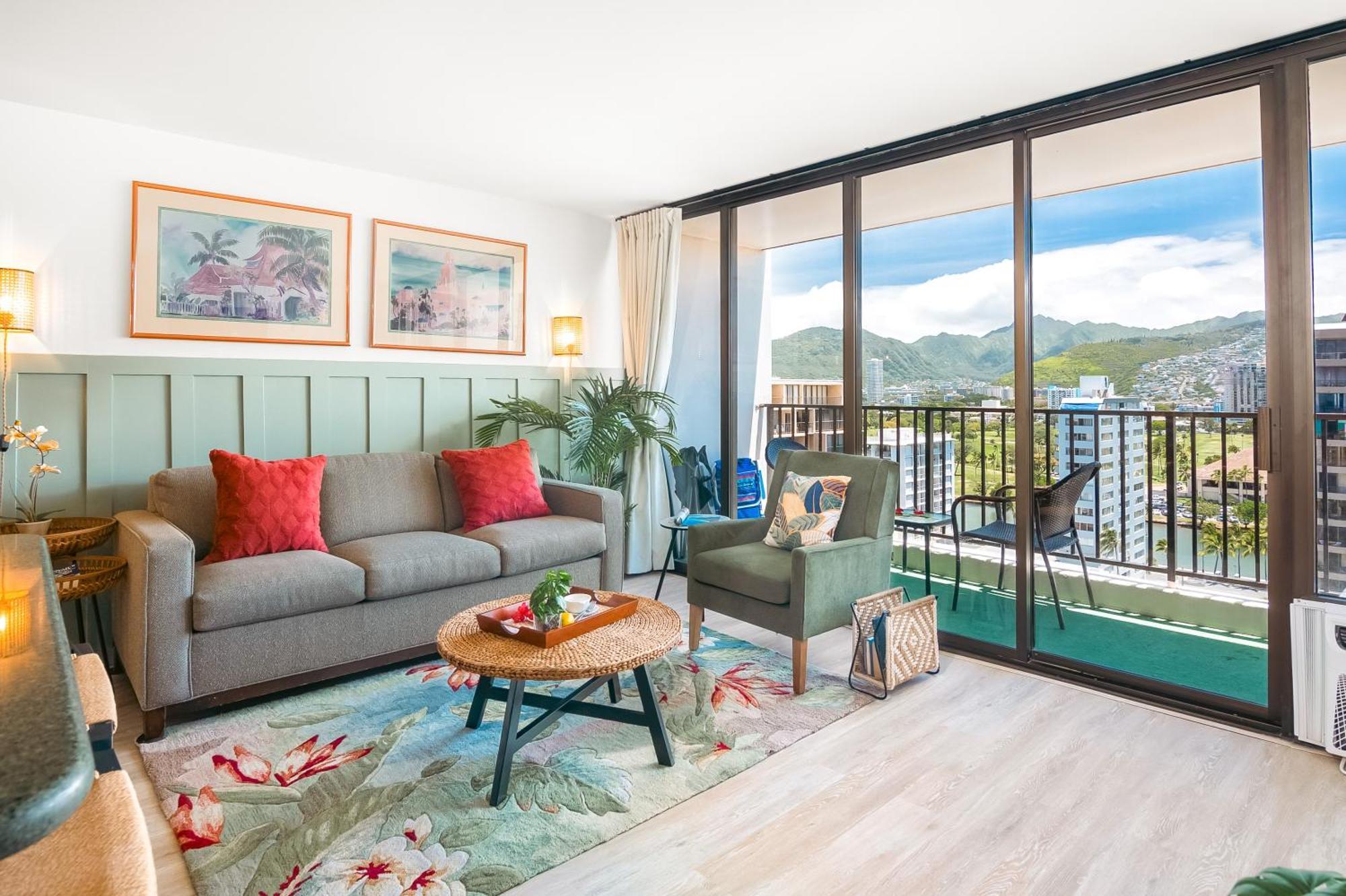 Mountain View Condo W/ King-Size Bed, Free Parking 檀香山 外观 照片